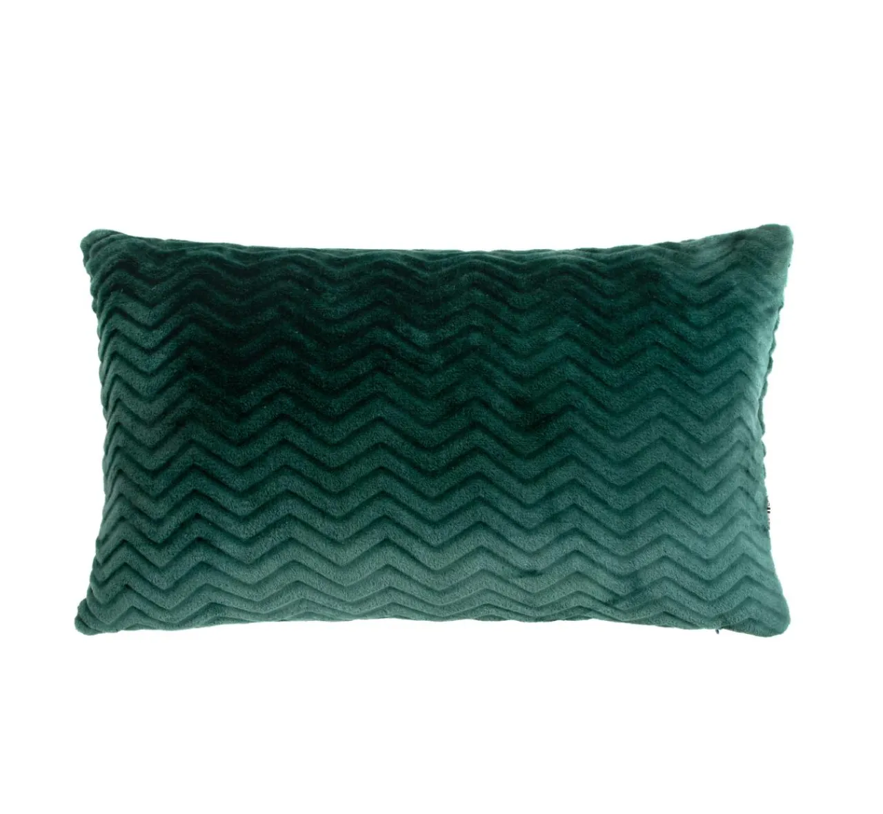 EMINZA Coussin rectangulaire flanelle (40 x 60 cm) Zag Vert Sale
