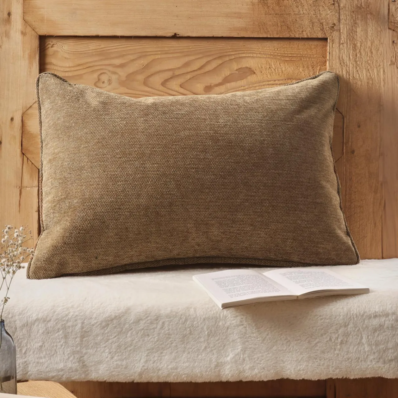 EMINZA Coussin rectangulaire tissé (40 x 60 cm) Magnus Camel Best