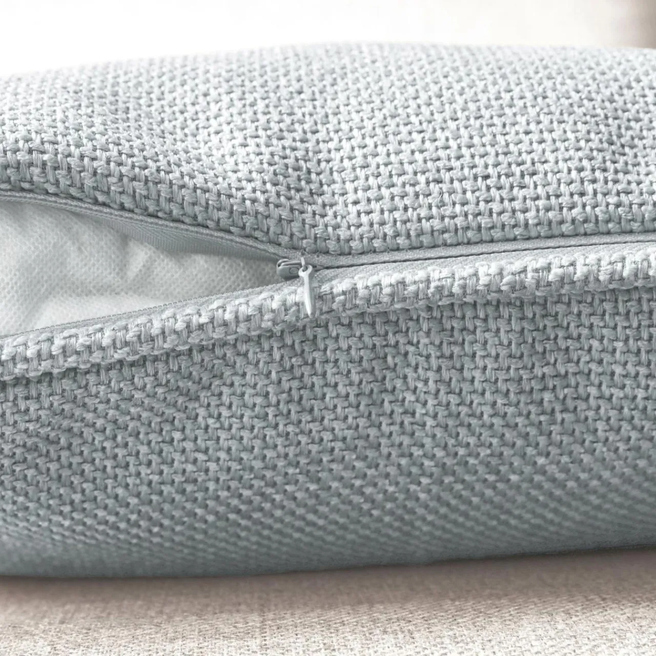 EMINZA Coussin rectangulaire tissé (40 x 60 cm) Alba Gris Best