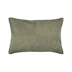 STOF Coussin rectangulaire velours (40 x 60 cm) Dandy Vert kaki