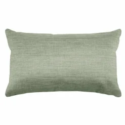 LOVELY CASA Coussin rectangulaire (30 x 50 cm) Bea Vert lichen Vert sauge New