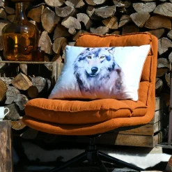 STOF Coussin Rectangulaire (40 x 60 cm) Faune Ecru Outlet