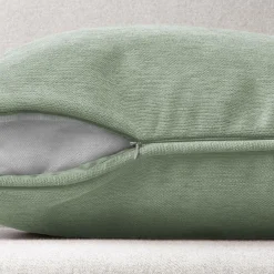 EMINZA Coussin Rectangulaire (40 x 60 cm) Minuit Vert kaki Hot