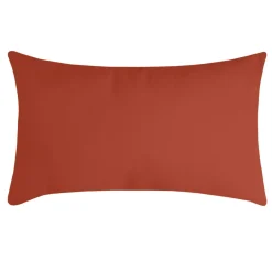 LOVELY CASA Coussin rectangulaire (30 x 50 cm) Nelson Terracotta Clearance