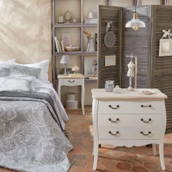 ATMOSPHERA Couvre-lit et taies d'oreiller (240 x 260 cm) Marie Gris clair Sale