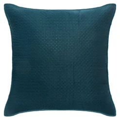 ATMOSPHERA Couvre-lit et taies d'oreiller (240 x 260 cm) Dolce canard Bleu Discount