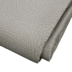 douceur d'intu017drieur Couvre-lit matelassé et deux taies d'oreiller (240 x 260 cm) Romane Gris New