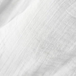 EMINZA Couvre-lit matelassé gaze de coton (180 x 240 cm) Gaïa chantilly Blanc Best