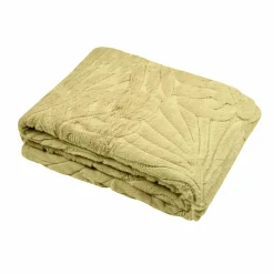 LOVELY CASA Couvre-lit (180 x 210 cm) Quito Beige Discount