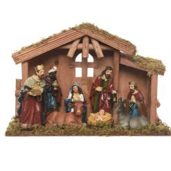 KAEMINGK Crèche de Noël complète (H21 cm) Saint-Daniel New