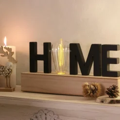 ATMOSPHERA Décoration lettres lumineuses LED Home Noir Discount