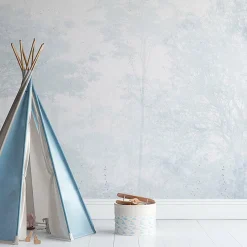 MOTIF Décoration murale adhésive (257 x 260 cm) Dream Forest Bleu Sale