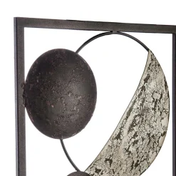 ATMOSPHERA Decoration murale métal (H61 cm) Ethnic Noir Sale