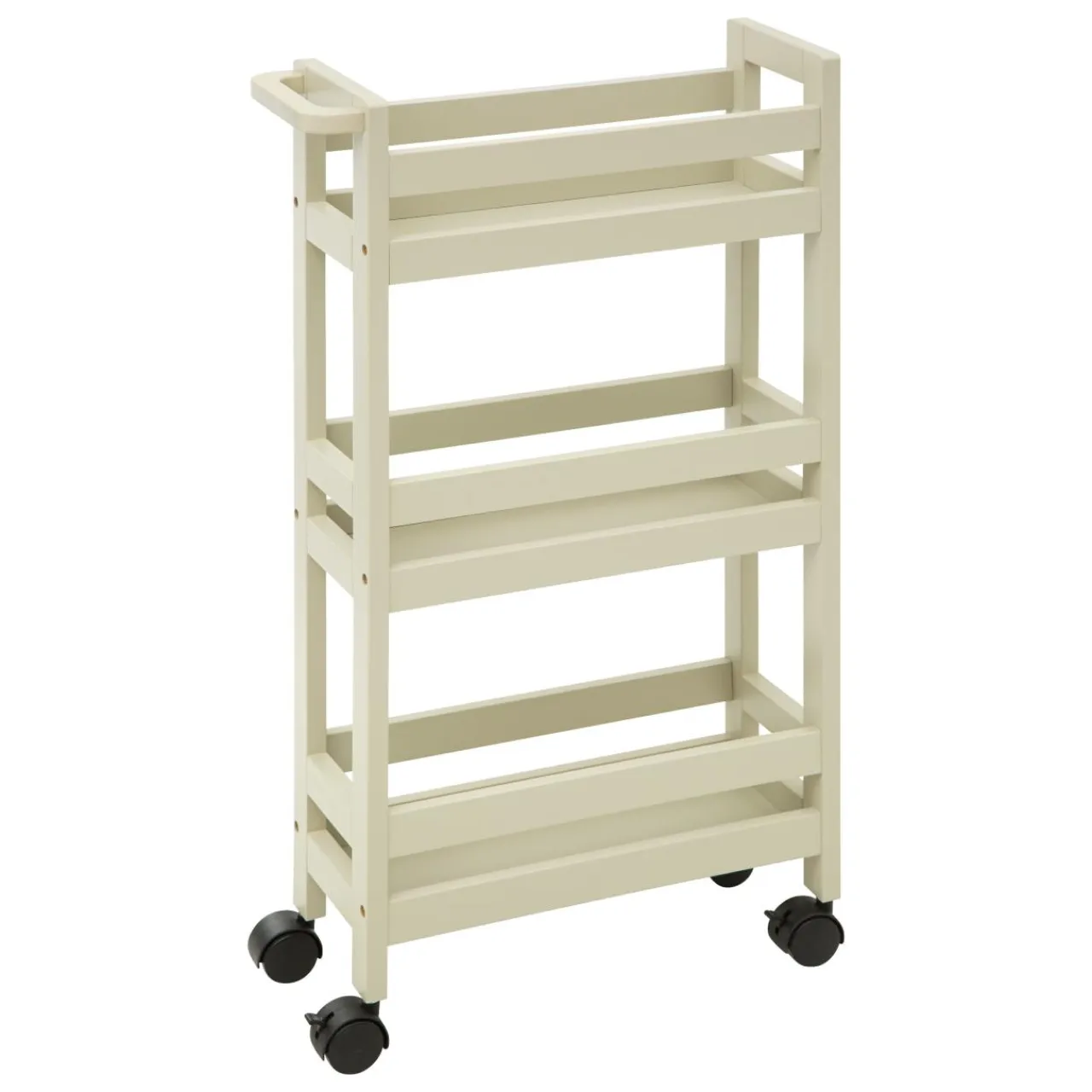 ATMOSPHERA Desserte à roulettes 3 niveaux (40 x 15 x 75 cm) Colorama Beige Online