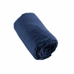 EMINZA Drap housse flanelle de coton (160 x 200 cm) Nina Bleu nuit Online
