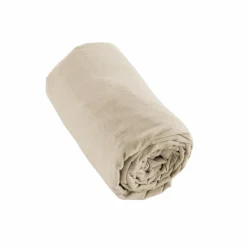 EMINZA Drap housse flanelle de coton (140 x 190 cm) Nina Beige Clearance