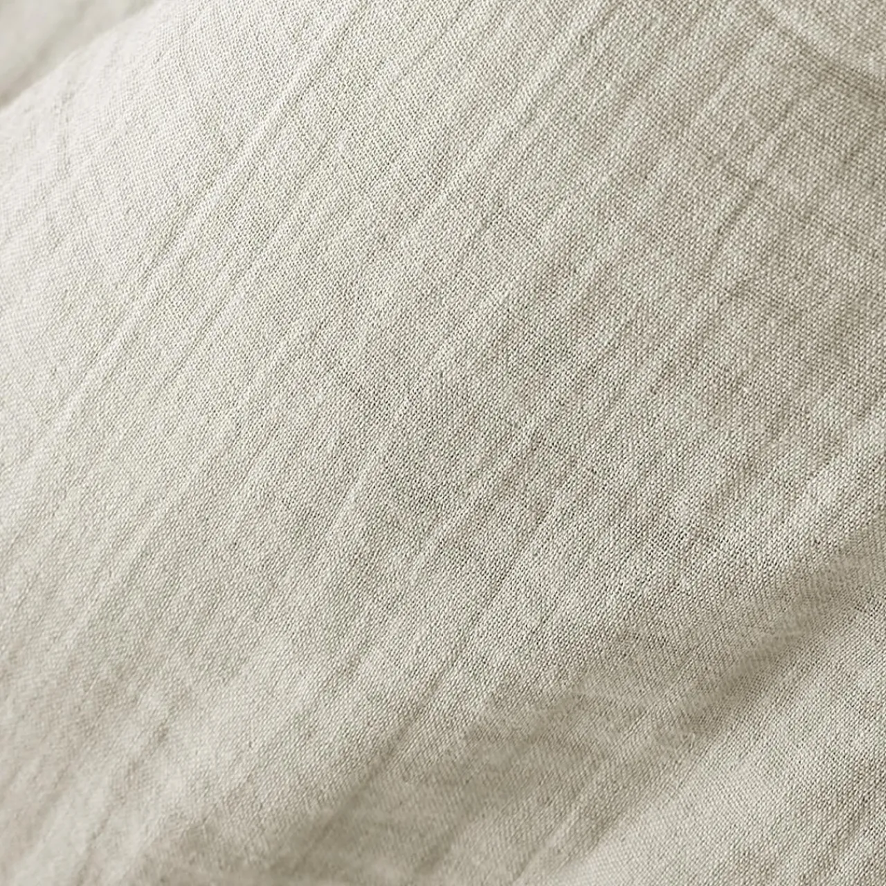 EMINZA Drap housse gaze de coton (200 x 200 cm) Gaïa pampa Beige Outlet