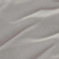 EMINZA Drap housse percale de coton (160 x 200 cm) Cali Gris clair Hot