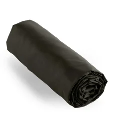 EMINZA Drap housse percale de coton (140 x 200 cm) Cali Noir Best