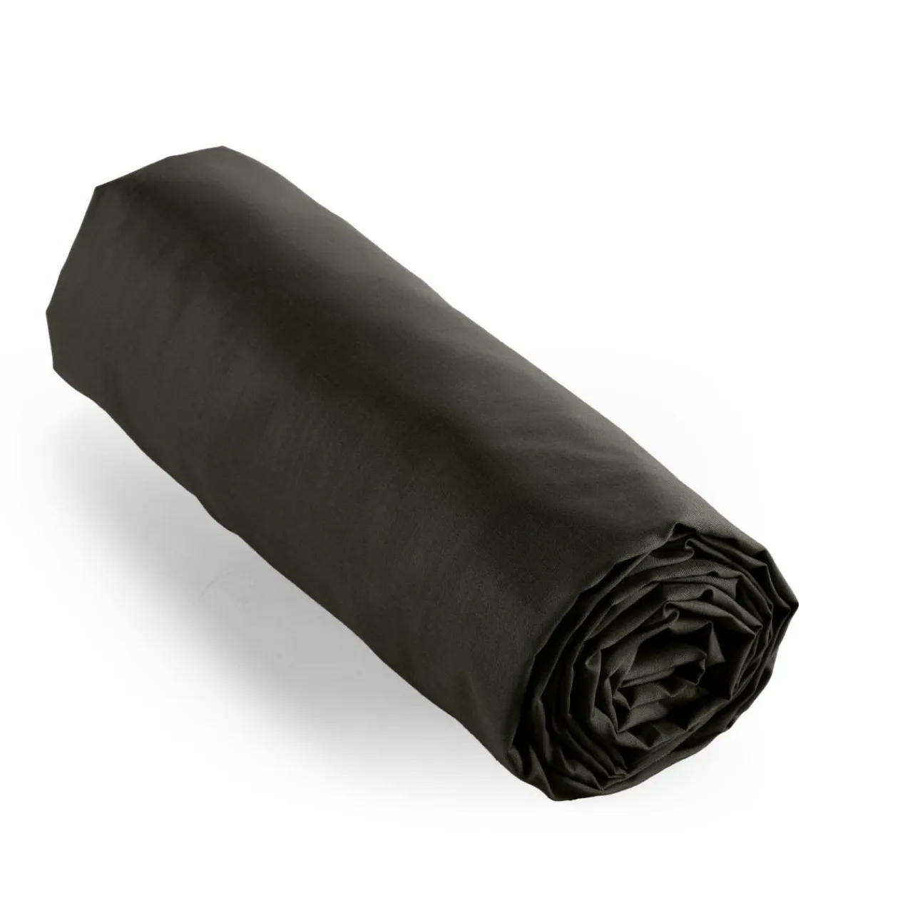 EMINZA Drap housse percale de coton (140 x 200 cm) Cali Noir Best