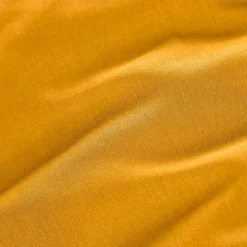 EMINZA Drap housse percale de coton (140 x 200 cm) Cali Jaune moutarde Outlet