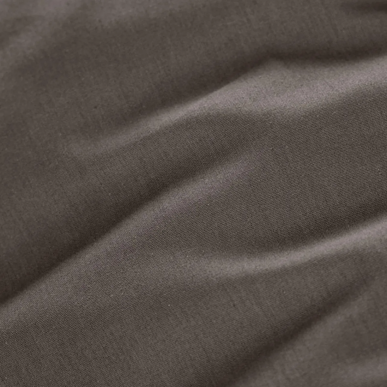 EMINZA Drap housse percale de coton (90 x 190 cm) Cali Gris Anthracite Clearance