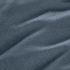 EMINZA Drap housse percale de coton (200 x 200 cm) Cali Bleu marine Sale
