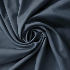 EMINZA Drap housse satin de bambou (140 x 200 cm) Sienna Bleu nuit Hot
