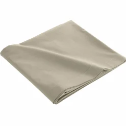 DOUCEUR D'INTERIEUR Drap plat coton bio (240 x 300 cm) Biolina Taupe Best