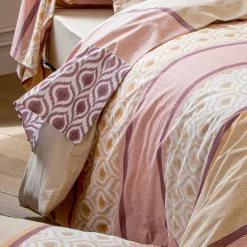 TRADI LINGE Drap plat coton (240 x 310 cm) Inouk Rose Clearance