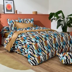 TRADI LINGE Drap plat coton (240 x 310 cm) Pietro Multicolore Clearance
