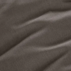 EMINZA Drap plat percale de coton (180 x 290 cm) Cali Gris Anthracite Clearance