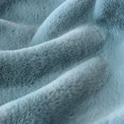 EMINZA Édredon fausse fourrure (90 x 220 cm) Finn Bleu Sale