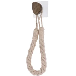 TENDANCE Dérouleur de papier - porte serviette adhésif Galet Beige Hot