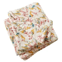 EMINZA Edredon gaze de coton (90 x 200 cm) April Mullticolore Multicolore Discount