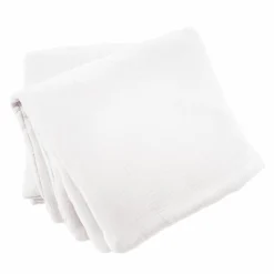 EMINZA Edredon quadruple gaze de coton (90 x 220 cm) Victoria x Gaïa chantilly Blanc