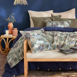 EMINZA Edredon velours (90 x 220 cm) Dolores Vert Hot