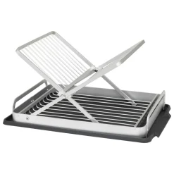 5 Five Simply Smart Egouttoir de cuisine pliant en aluminium (44 x 31 cm) Splash Gris New