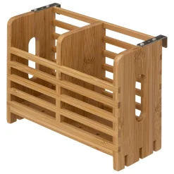 5 Five Simply Smart Egouttoir en bambou 2 niveaux (53 x 24 cm) Siao Naturel Bois