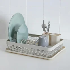 5 Five Simply Smart Egouttoir vaisselle en métal (43 x H13 cm) Mayaj Beige Outlet