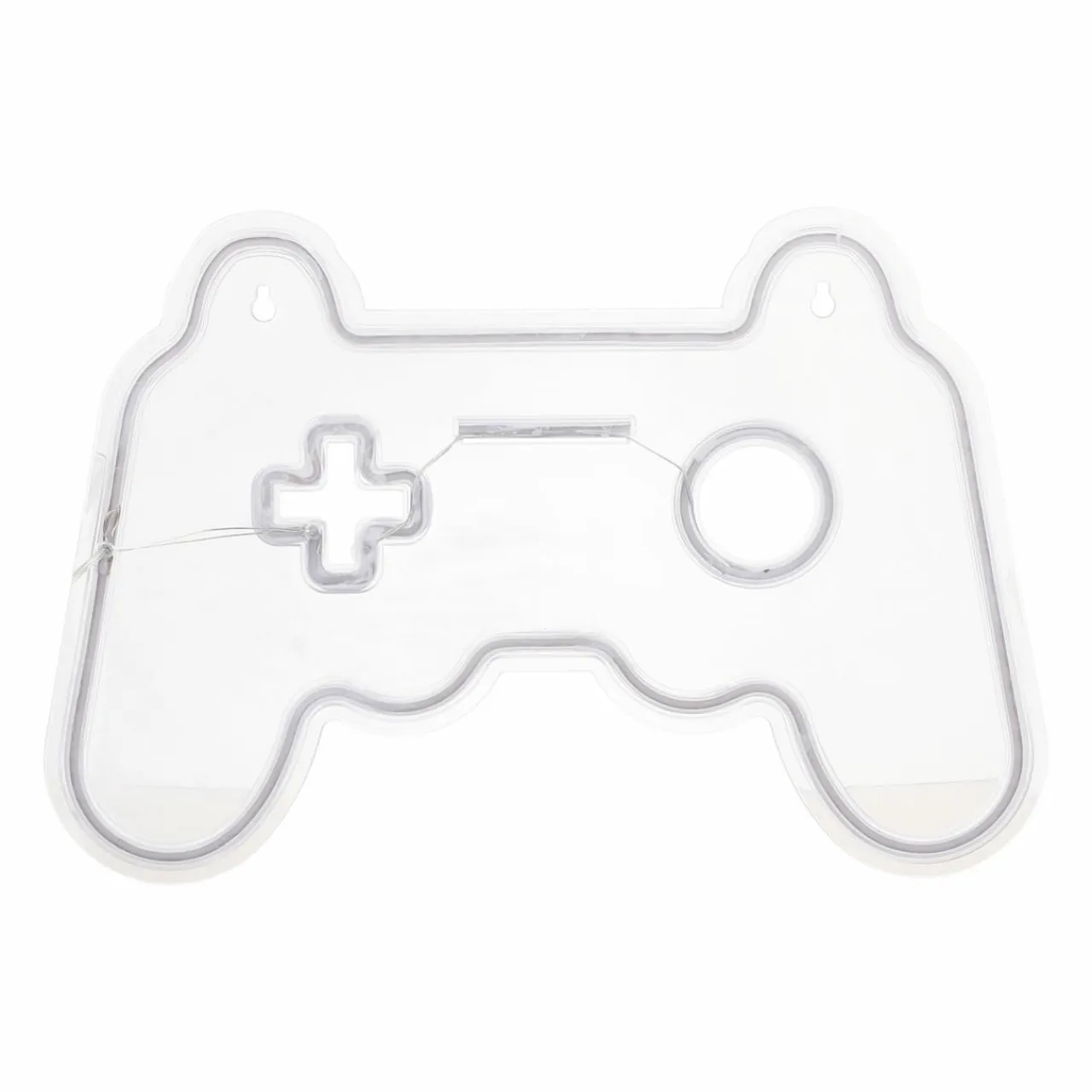OSTARIA Enseigne lumineuse néon (H28 cm) Manette de jeux Bleu Sale