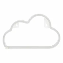 OSTARIA Enseigne lumineuse néon à piles (H18,7 cm) Nuage Blanc Best