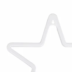OSTARIA Enseigne lumineuse néon à piles (H26,8 cm) Étoile Jaune Discount