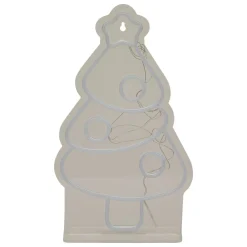 JJA Enseigne lumineuse USB (H40 cm) Néon Sapin de Noël Multicolore Online