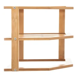 ATMOSPHERA Etagère d'angle (H103 cm) Bambou Naturel Discount