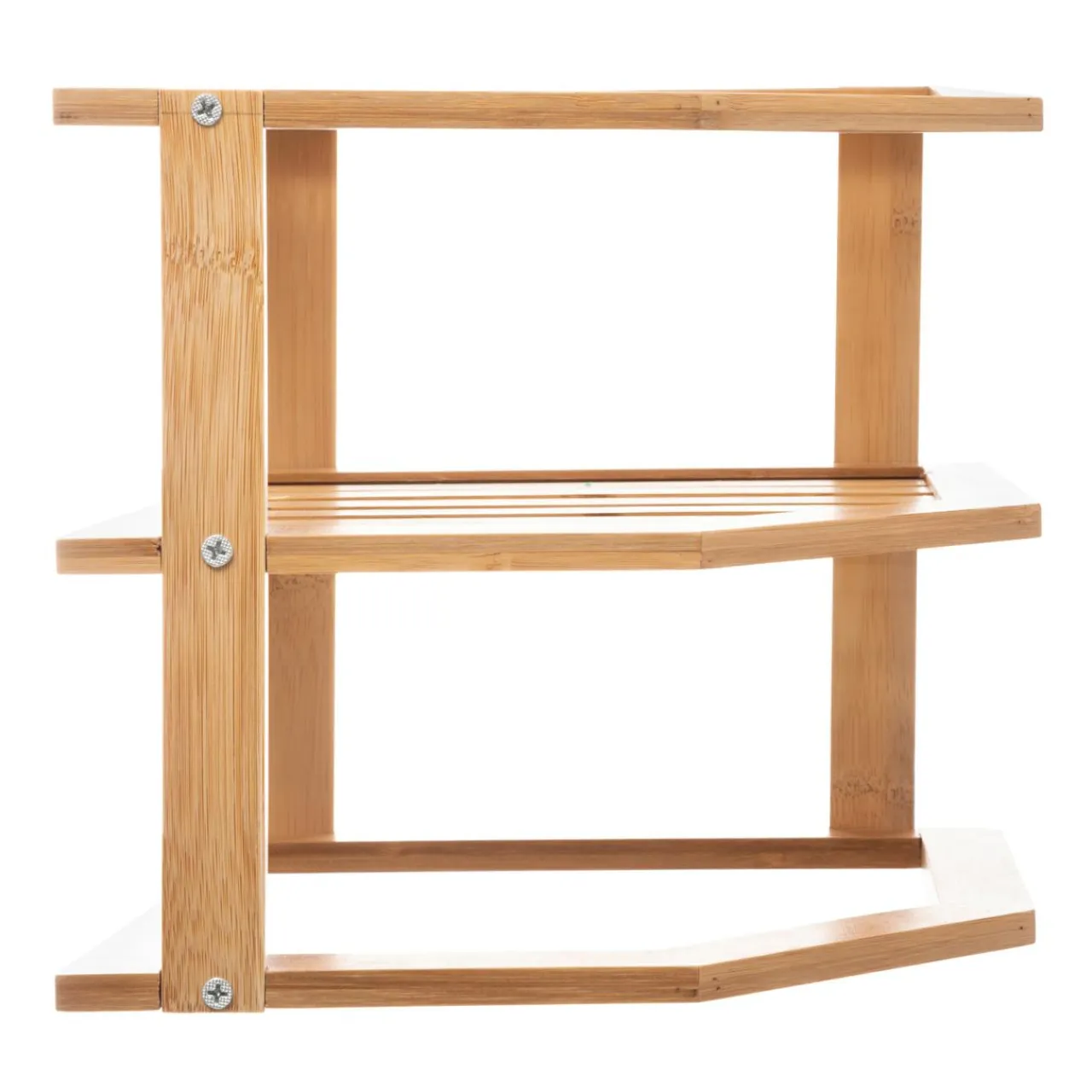 ATMOSPHERA Etagère d'angle (H103 cm) Bambou Naturel Discount