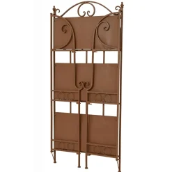 EMINZA Etagère à fleurs d'extérieur pliable en mosaïque (H118 cm) Madrid Marron Hot