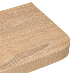 5 Five Simply Smart Etagère murale en bois (60 cm) Coins arrondis Fixy Naturel Discount