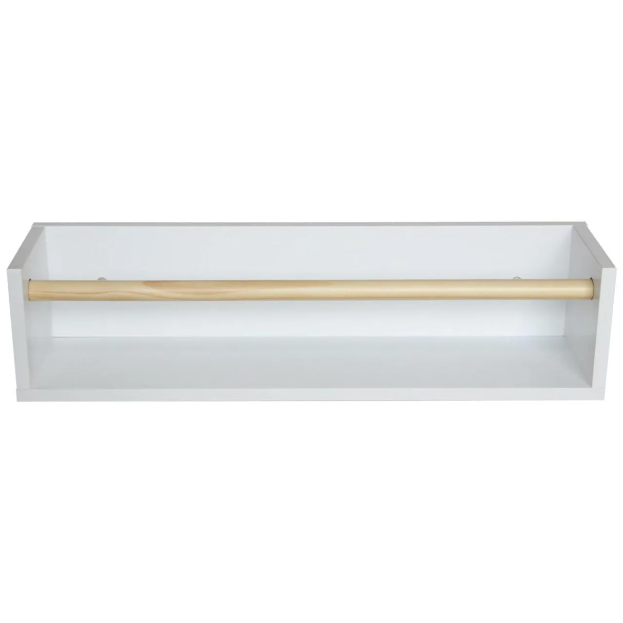EMINZA Etagère murale enfant bois 1 niveau (H12 cm) Zoa he Blanc