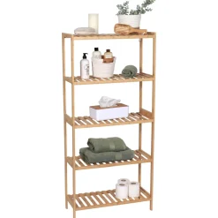 TENDANCE Etagère rangement en bambou (H130 cm) Harmonie Naturel Online